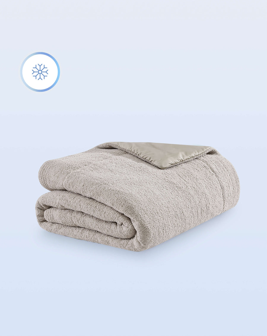 Cooling Snug Comforter Taupe