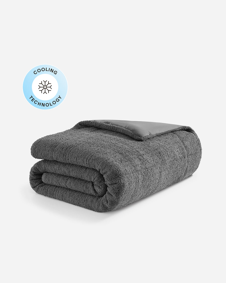 Snug Cooling Comforter Granite