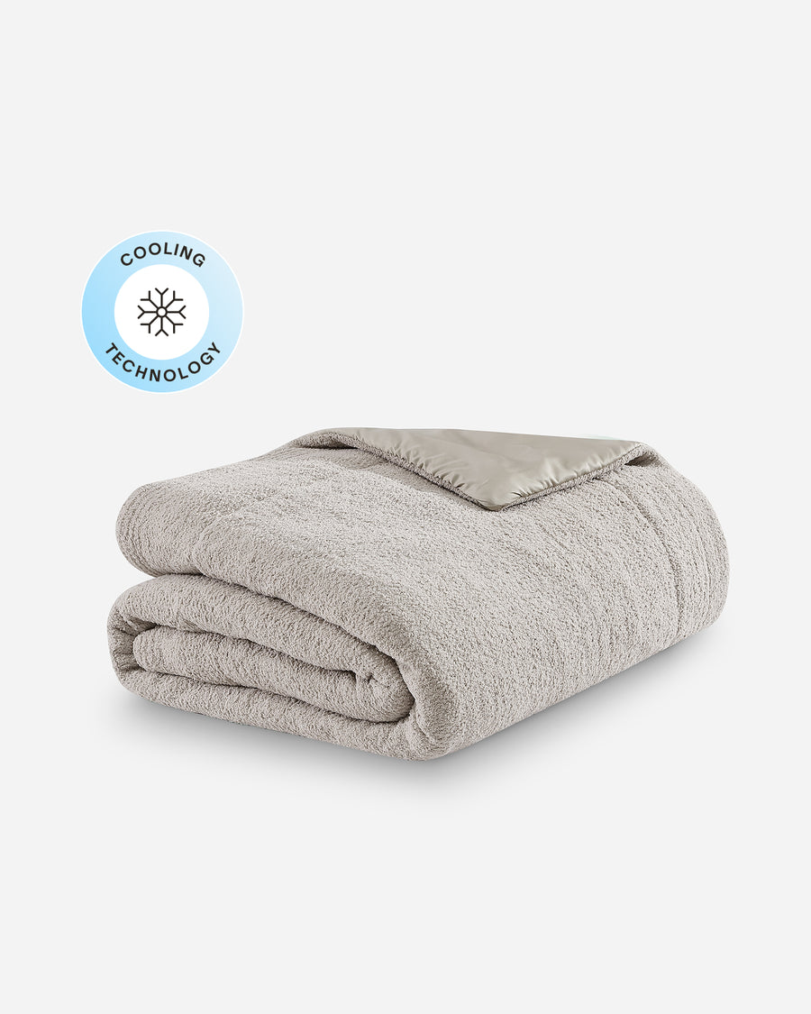 Cooling Snug Comforter Taupe