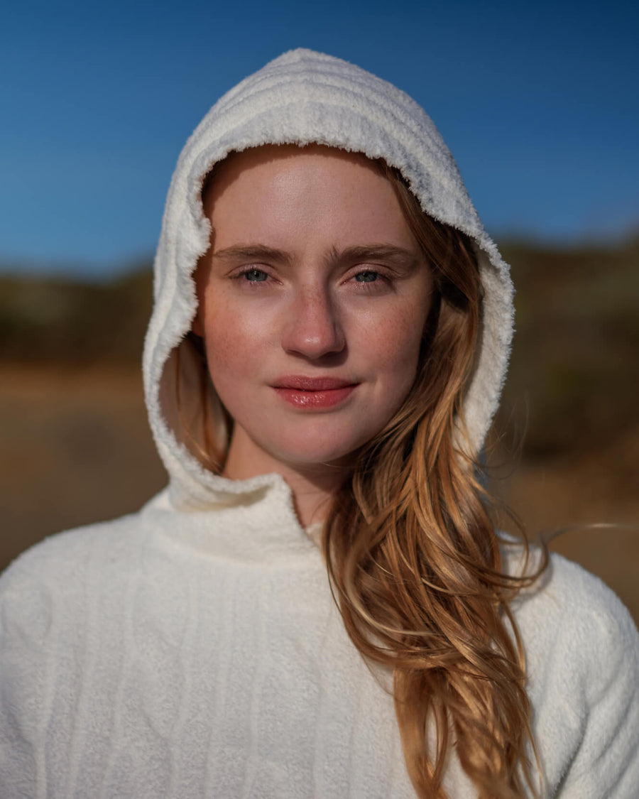 Image of Snug Lite Braided Cropped Hoodie