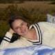 Sunday Citizen Snug Lite Braided V-Neck_ Off White 