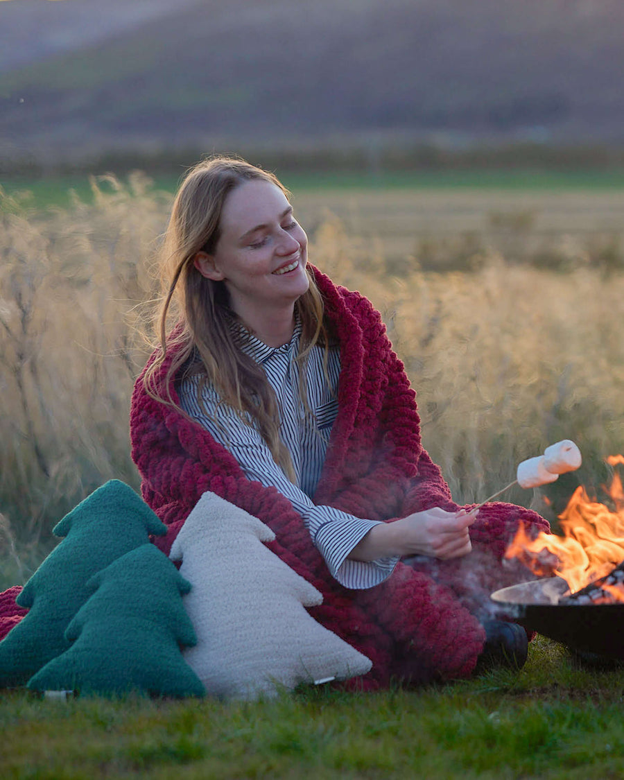 Sunday Citizen Snug Tree Pillow Off White