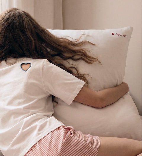 Sunday-Citizen_Lovely-French-Terry-Tee_ White - Endless Sky