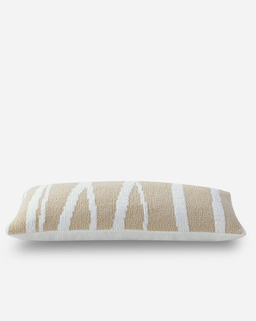 Woodland Lumbar Pillow Sahara Tan - Off White