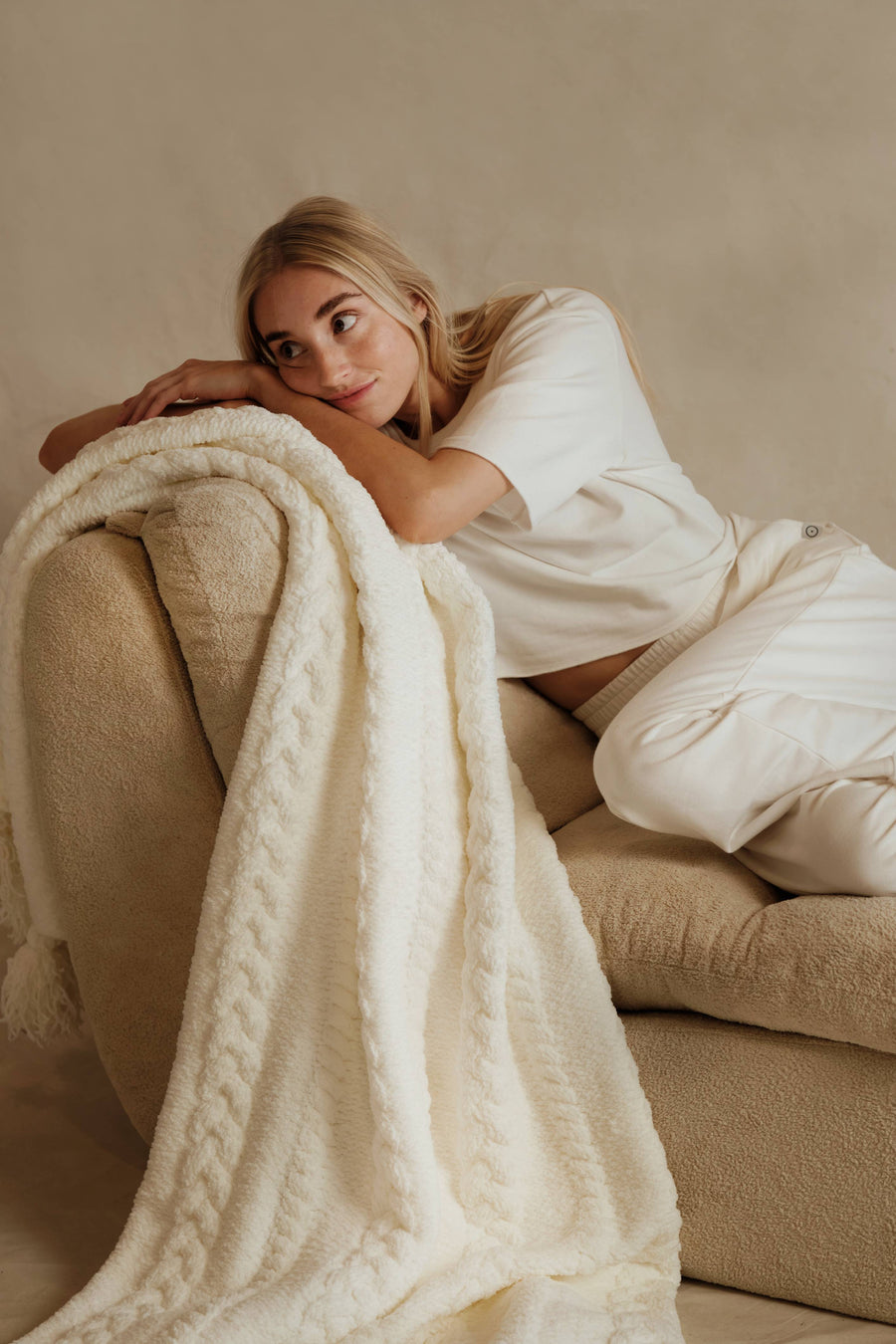 Lennox Indoor Chair Beige