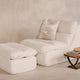 Lennox Indoor Ottoman White