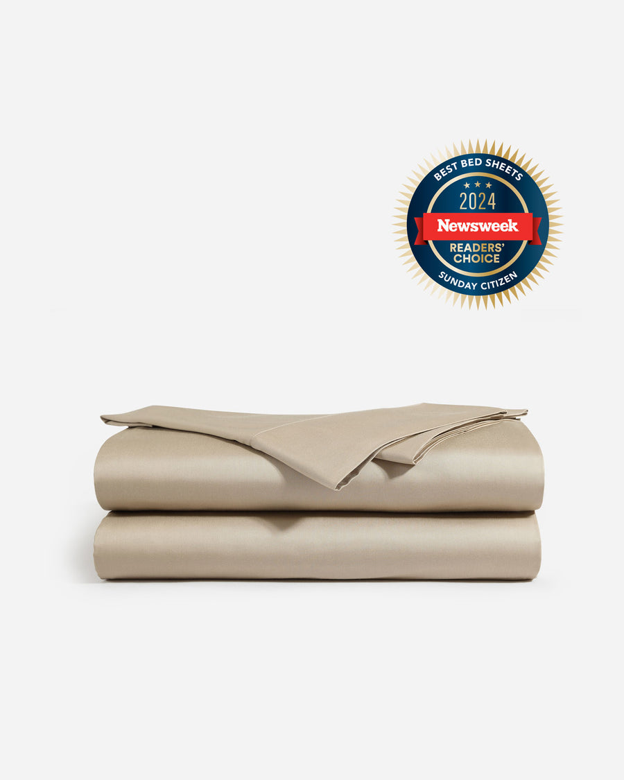 Natural Premium Bamboo Sheet Set Taupe