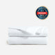 Natural Premium Bamboo Sheet Set Clear White