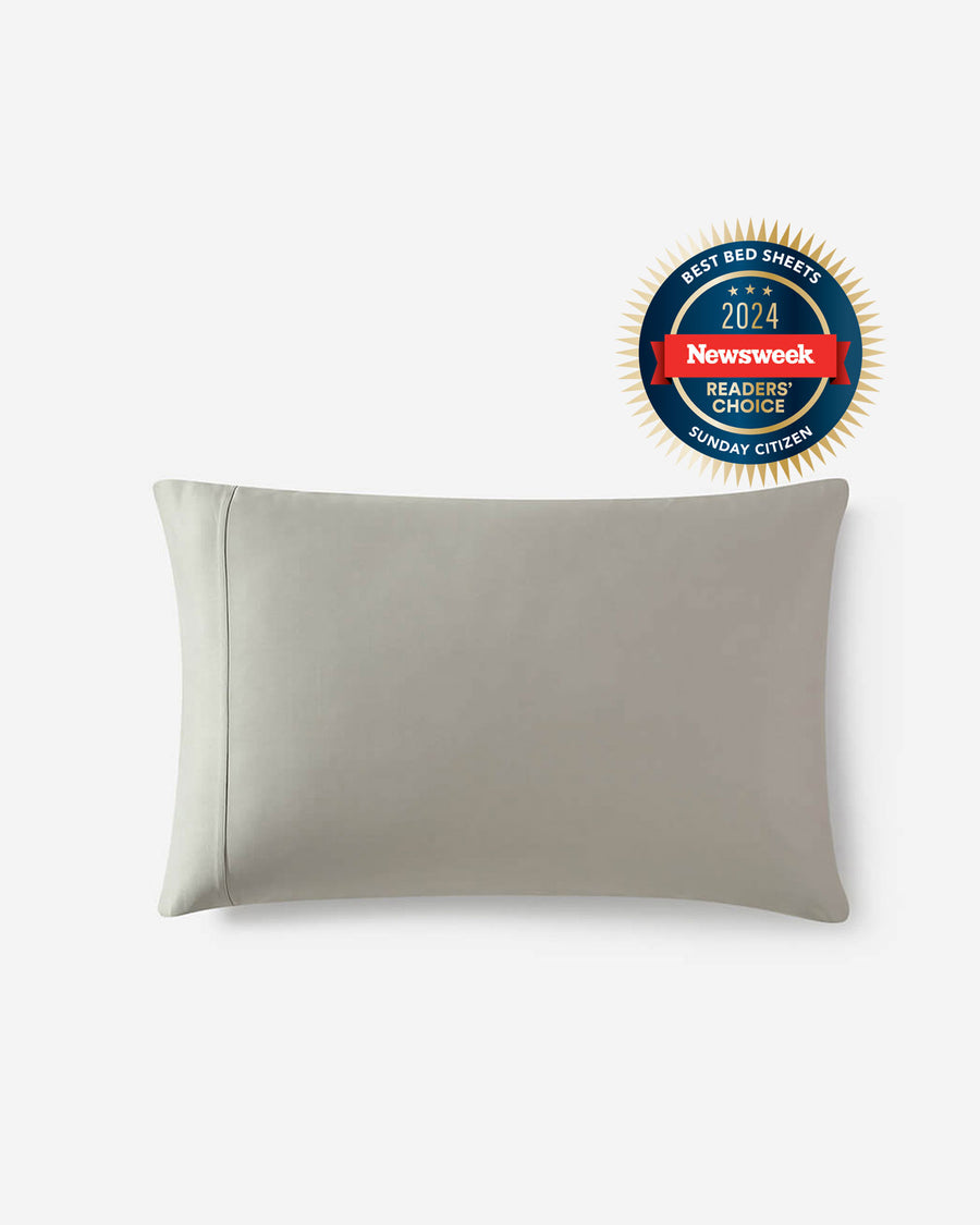 Natural Premium Bamboo Pillowcase Set Boulder