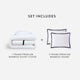 Bamboo Viscose Frame Duvet Bundle | Last Chance