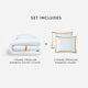 Bamboo Viscose Frame Duvet Bundle | Last Chance