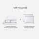Bamboo Viscose Frame Duvet Bundle | Last Chance