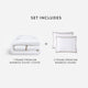 Bamboo Viscose Frame Duvet Bundle | Last Chance