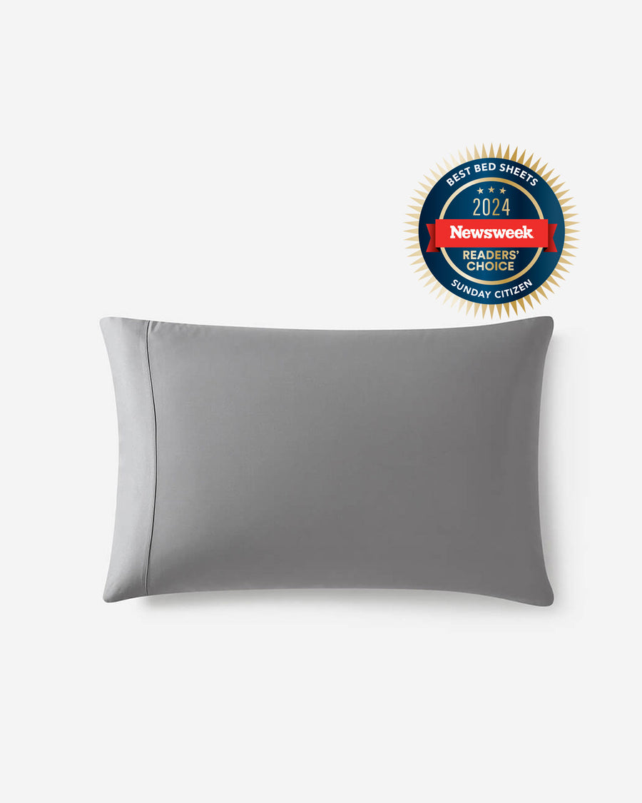 Natural Premium Bamboo Pillowcase Set Granite