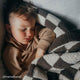 Checkerboard throw Mocha - Sahara Tan