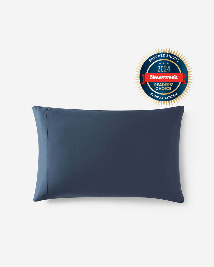 Natural Premium Bamboo Pillowcase Set Midnight