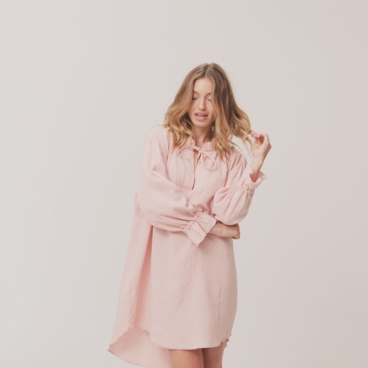 Cotton Breeze Long-Sleeved Chemise – Sunday Citizen
