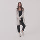 CloudCool Mid Cardigan Cloud Gray