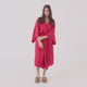 Silky Lyocell Kimono Rouge