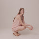 Cotton Breeze Slip Chemise Powder Pink