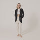 CloudCool Relaxed Open Front Cardigan Coal