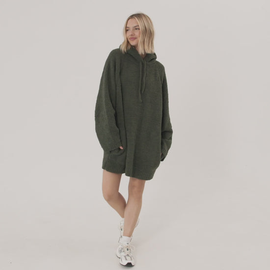 Snug Blanket Hoodie Moss