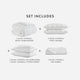 Silky Lyocell Move In Bundle Clear White