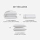 Bamboo Viscose Luxe Duvet Bundle