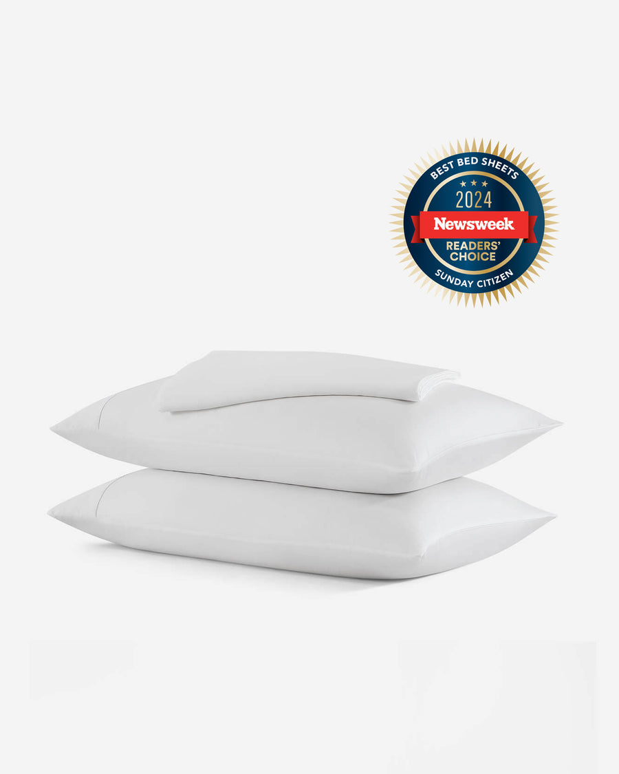 Silky Lyocell Sheet Set Clear White