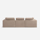 Hudson Modular Three Seater Sofa Mocha