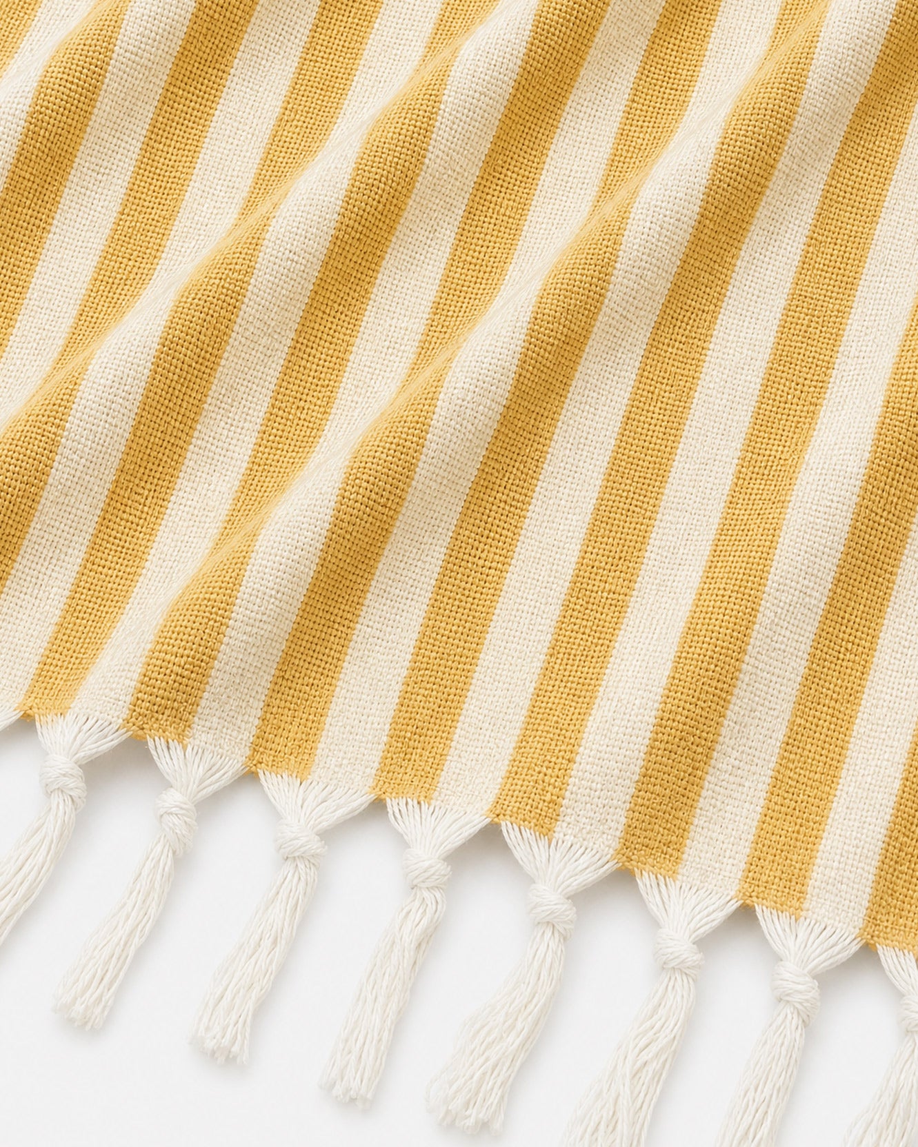 Sole Stripe Beach Blanket Ochre
