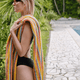 Allegra Woven Beach Towel Multi