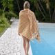 Allegra Woven Beach Towel Multi