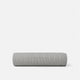 Sunday Citizen Azurro Bolster Pillow in Off White - Charcoal