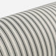 Sunday Citizen Azurro Bolster Pillow in Off White - Charcoal