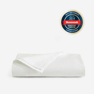 Natural Premium Bamboo Top Sheet Off White