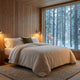 Sunday Citizen Breathable Faux Fur Comforter in White