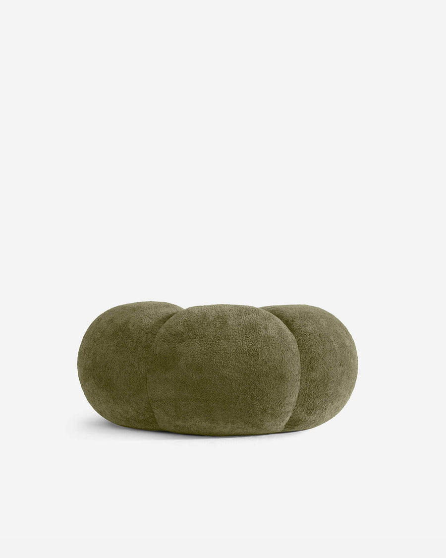 Sunday Citizen Ciel Ottoman in Pine Green
