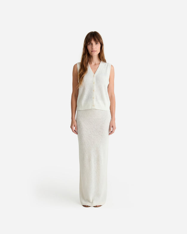 Sunday Citizen Cloud Cool Crochet in Off White