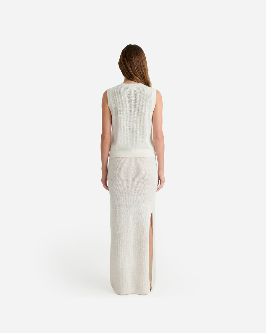 Sunday Citizen Cloud Cool Crochet in Off White