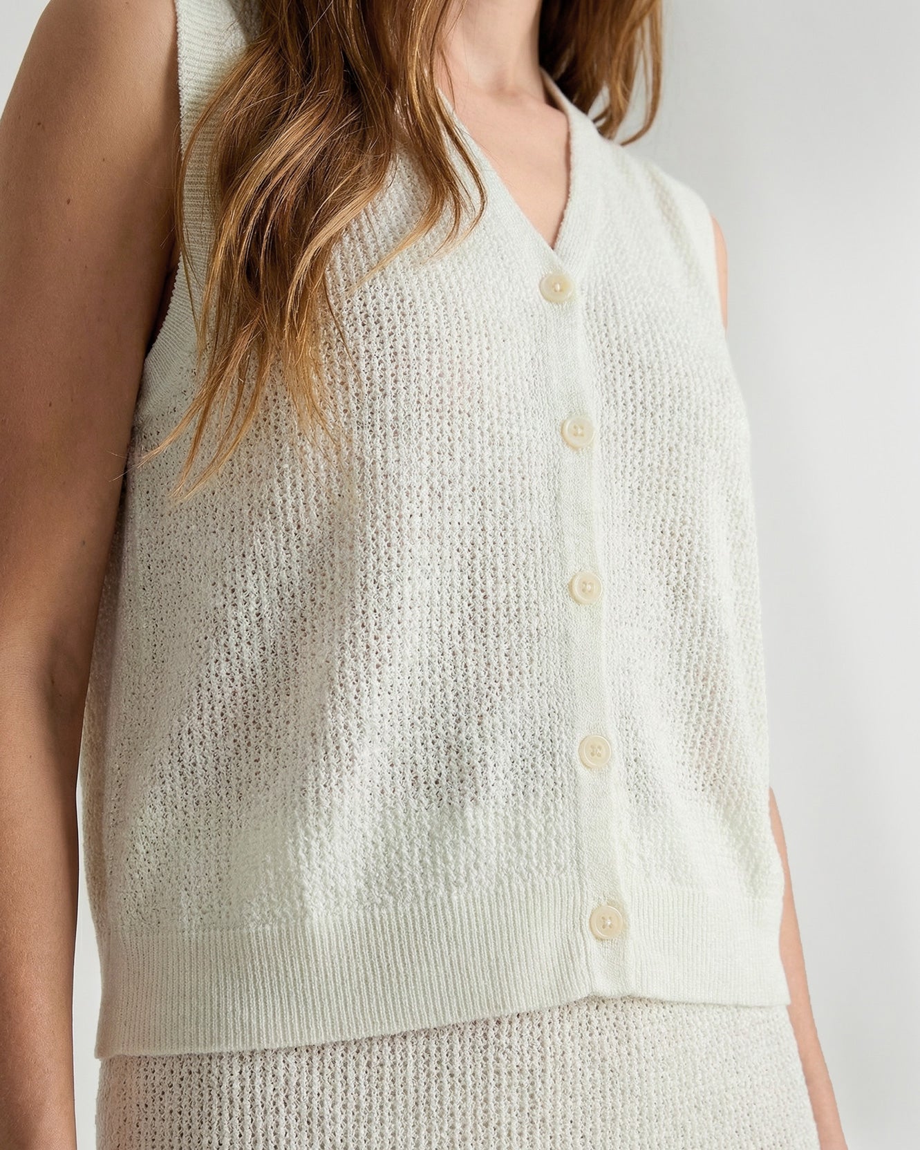 Sunday Citizen Cloud Cool Crochet in Off White