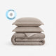 Cloud Cool Cooling Comforter Bundle Taupe