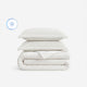Cloud Cool Cooling Comforter Bundle Off White