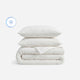 Cloud Cool Cooling Comforter Bundle Off White