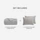 Cloud Cool Cooling Comforter Cloud Gray