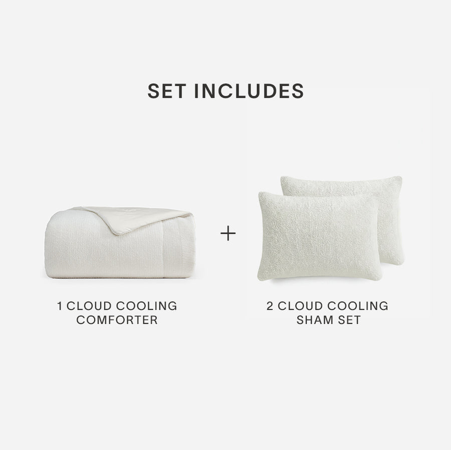 Cloud Cool Cooling Comforter Cloud Off White