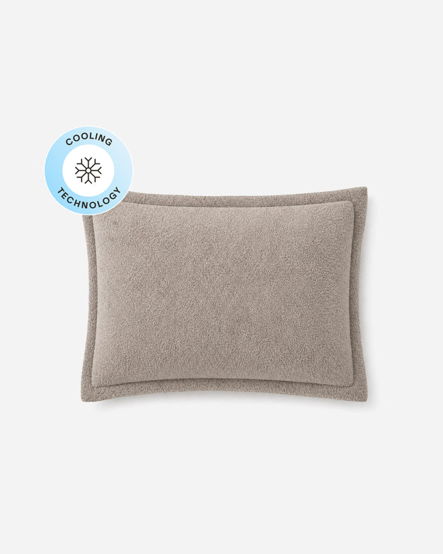 Sunday Citizen Cloud Cooling Sham Set in Taupe