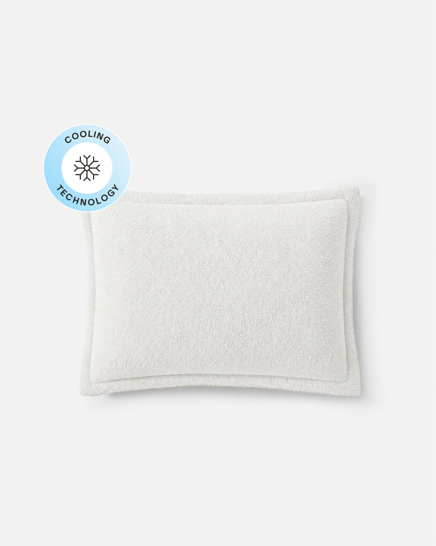 Sunday Citizen Cloud Cooling Sham Set in Off White