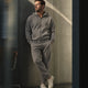Cloud Jersey Unisex Zip-Up Hoodie Grey Marl