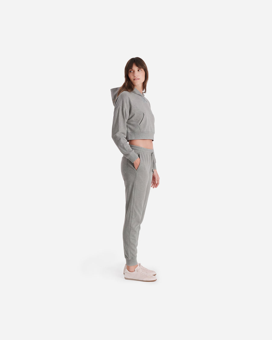 Cloud Jersey Skinny Jogger Grey Marl